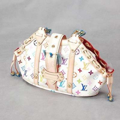 discount louis vuitton handbags monogram multicolore m92346 white wholesale