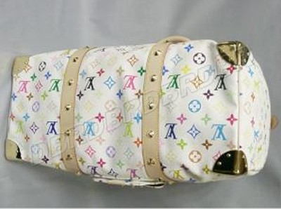 discount louis vuitton handbags monogram multicolore m92641 white wholesale