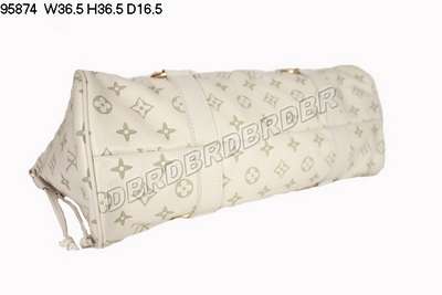 discount louis vuitton handbags leather 95874 beige white wholesale