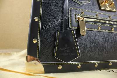 discount louis vuitton handbags suhali leather m91812 black wholesale