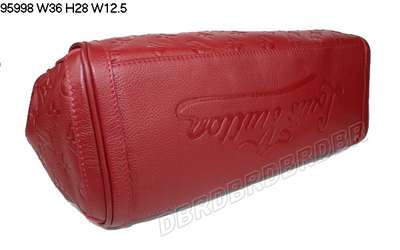 discount louis vuitton handbags monogram empreinte 95998 red wholesale