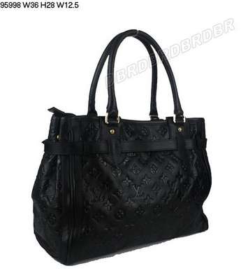 discount louis vuitton handbags monogram empreinte m95998 black wholesale