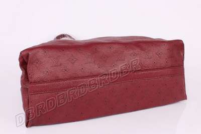 discount louis vuitton handbags monogram mahina m97061 purplish red wholesale