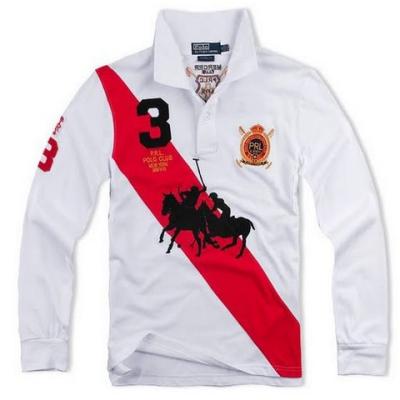 Ralph Lauren men polo shirt-long sleeve No.397